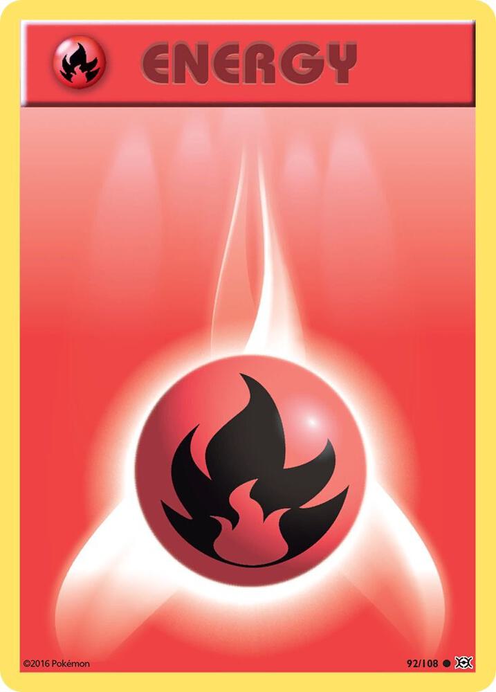 Fire Energy - XY - Evolutions
