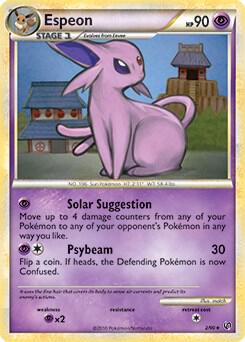 Espeon - 2/90 (HGSS Undaunted) - Deck Exclusives
