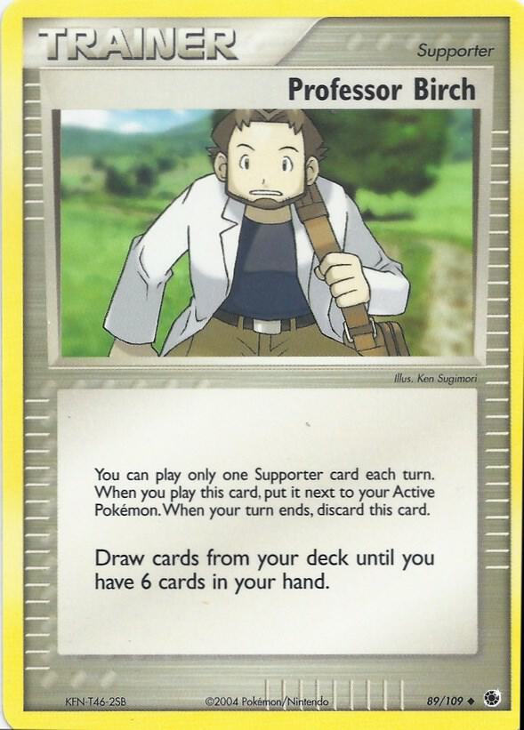 Professor Birch - EX Battle Stadium