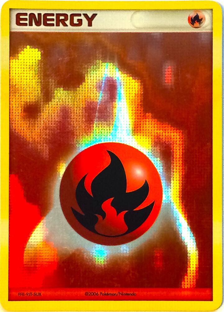 Fire Energy (2006-2007 League Promo) - League & Championship Cards