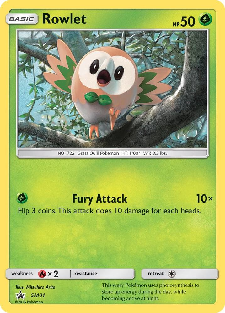 Rowlet - SM01 - SM Promos
