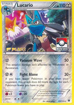 Lucario (Pokemon League) [1st Place]