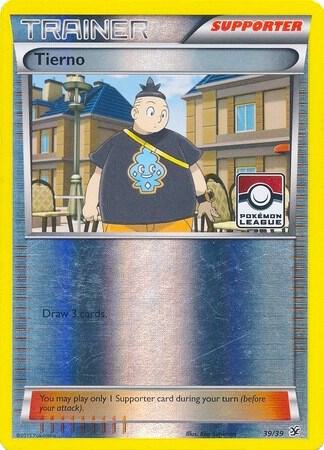 Tierno - 39/39 (Pokemon League) - League & Championship Cards