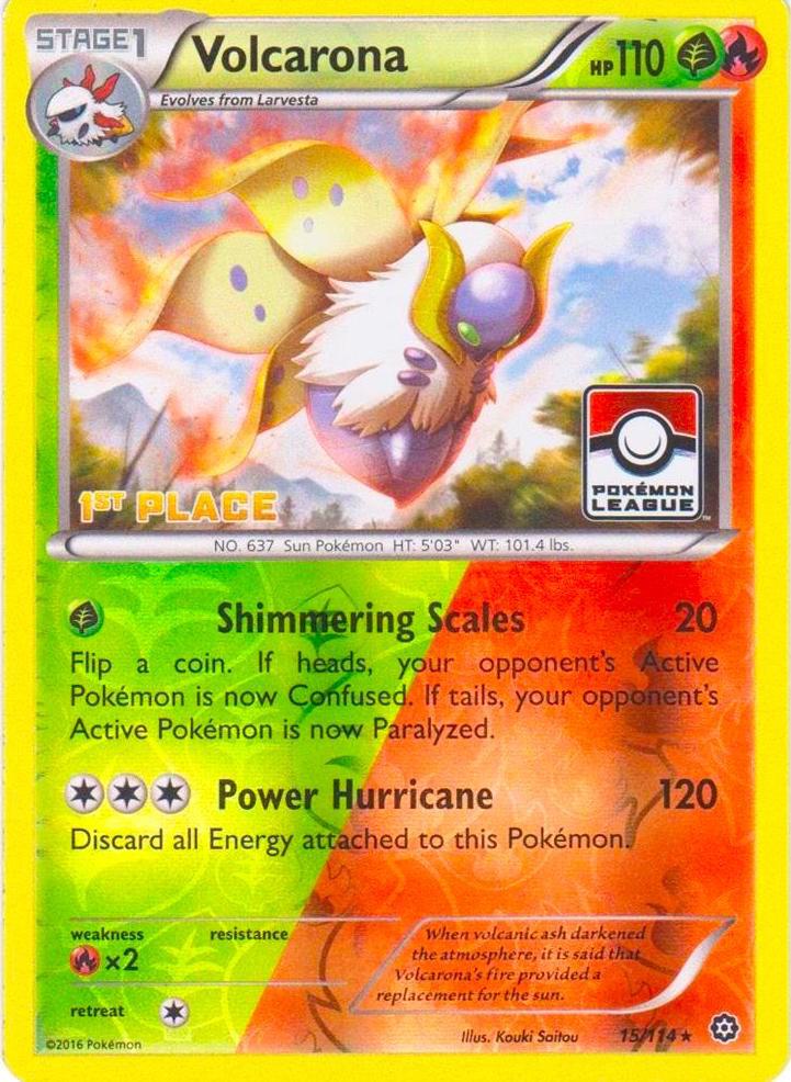 Volcarona (Pokemon League) [1st Place]