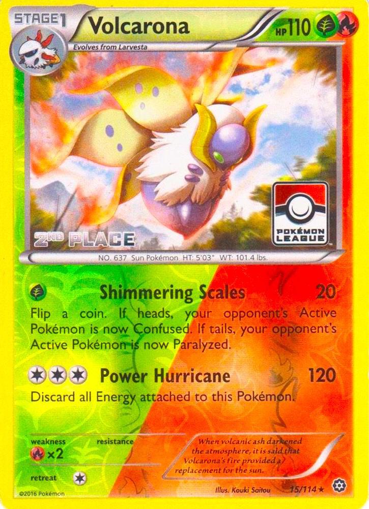 Volcarona (Pokemon League) [2nd Place]