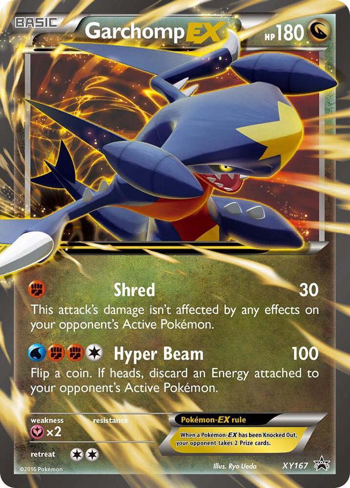 Garchomp EX - XY167 - XY Promos