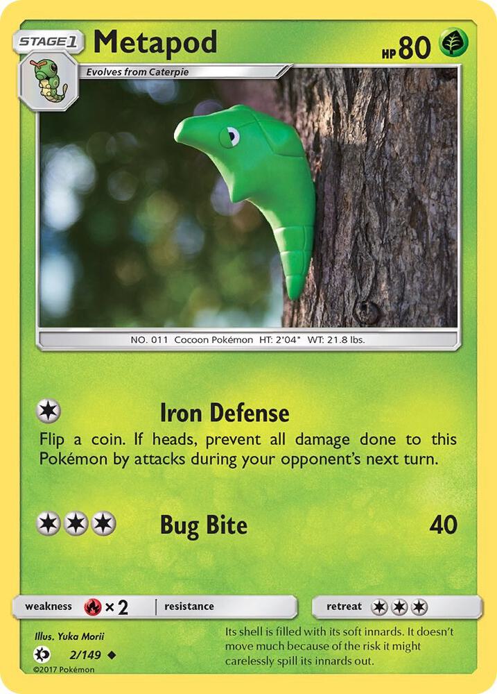 Metapod - SM Base Set