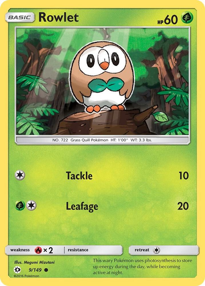 Rowlet - SM Base Set