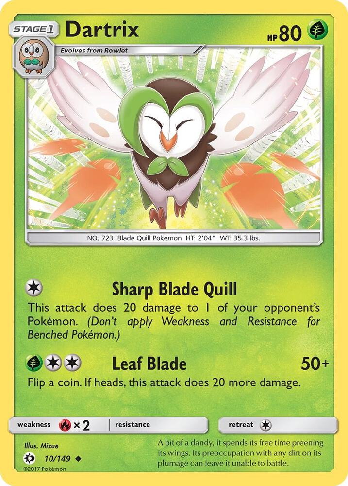 Dartrix - SM Base Set