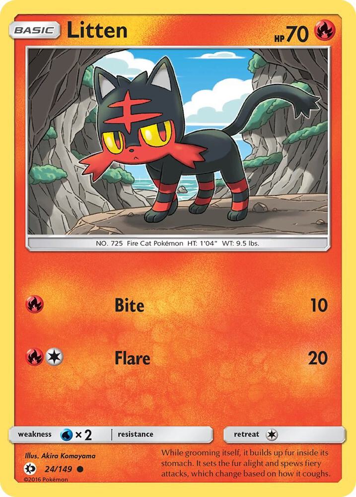Litten - SM Base Set