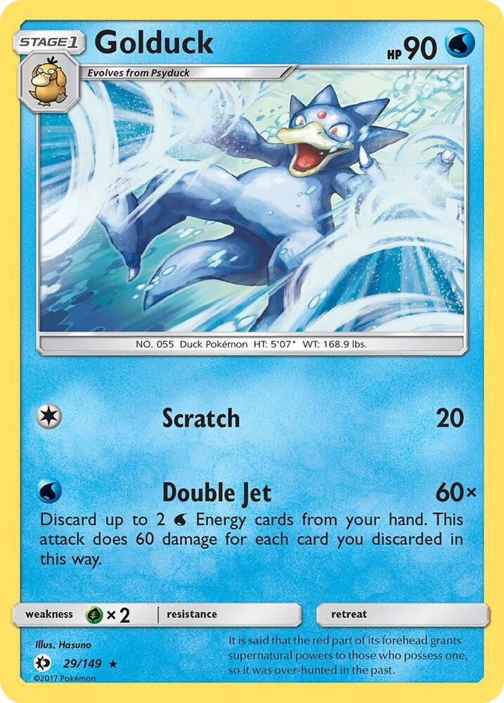 Golduck - SM Base Set