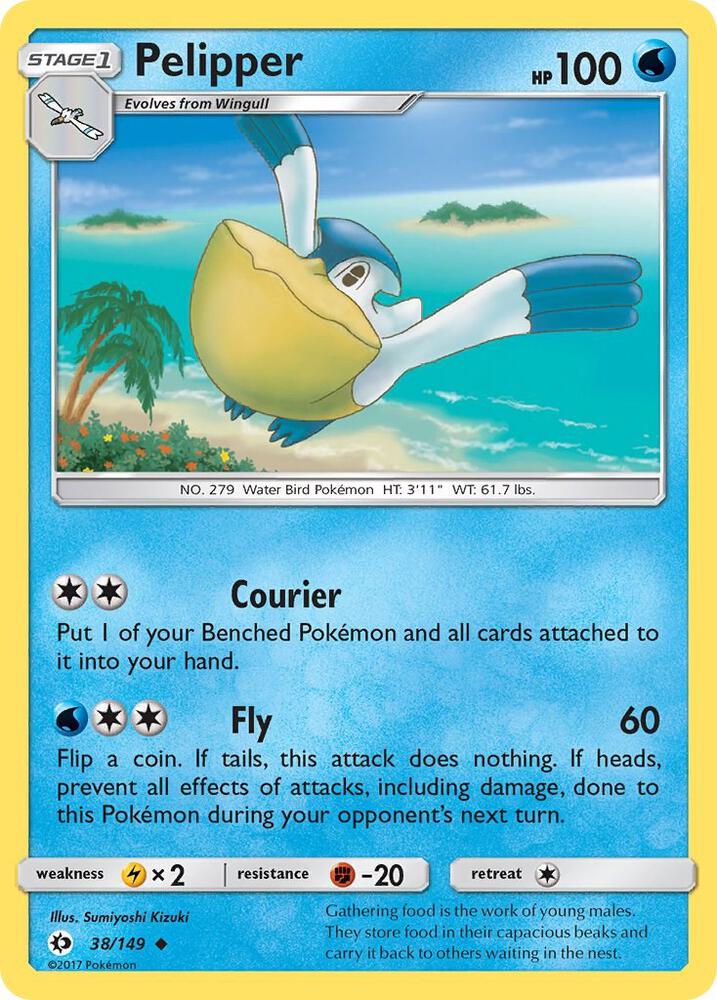 Pelipper - SM Base Set