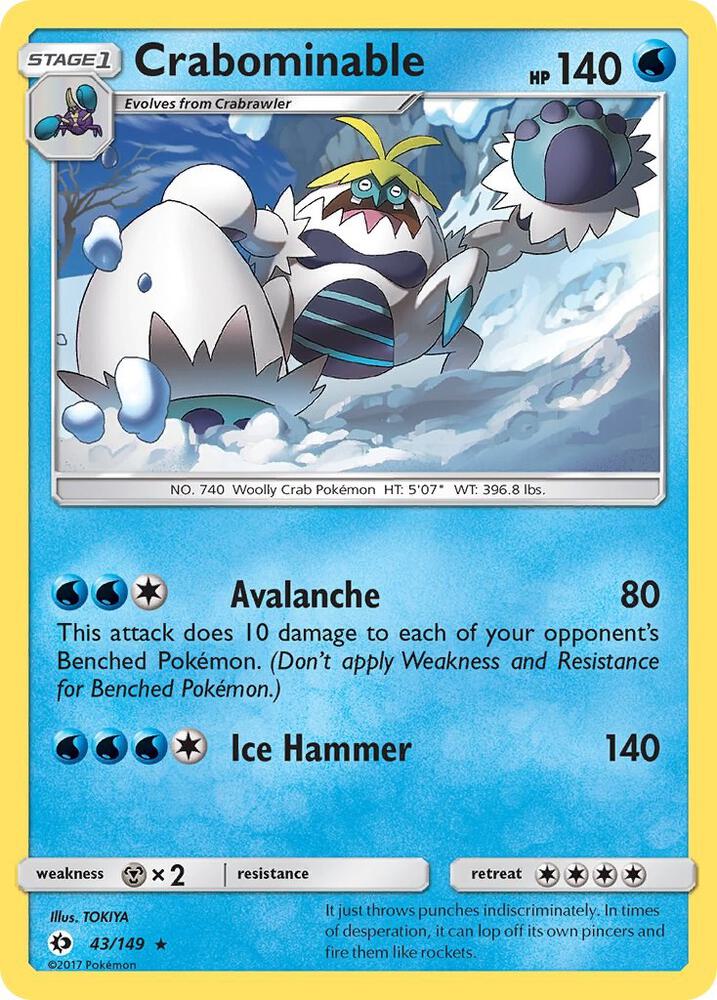 Crabominable - SM Base Set