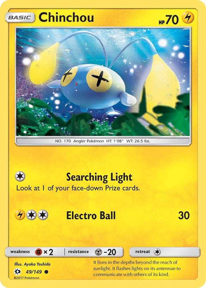 Chinchou - SM Base Set