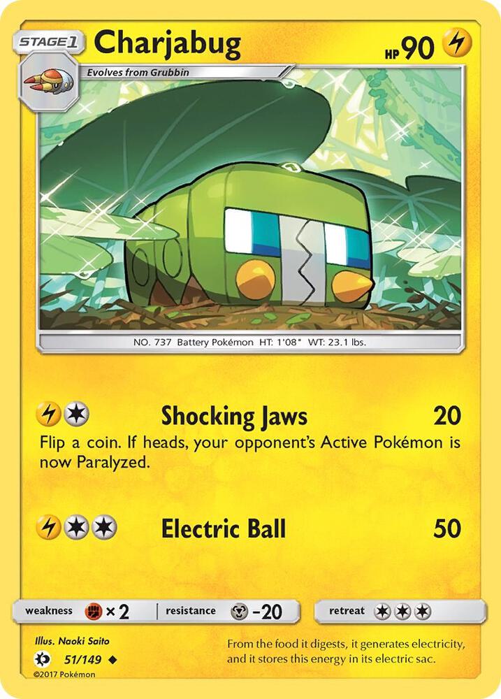 Charjabug - SM Base Set