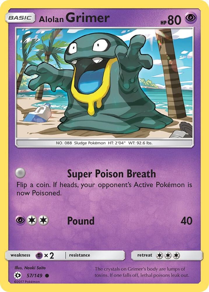 Alolan Grimer - SM Base Set
