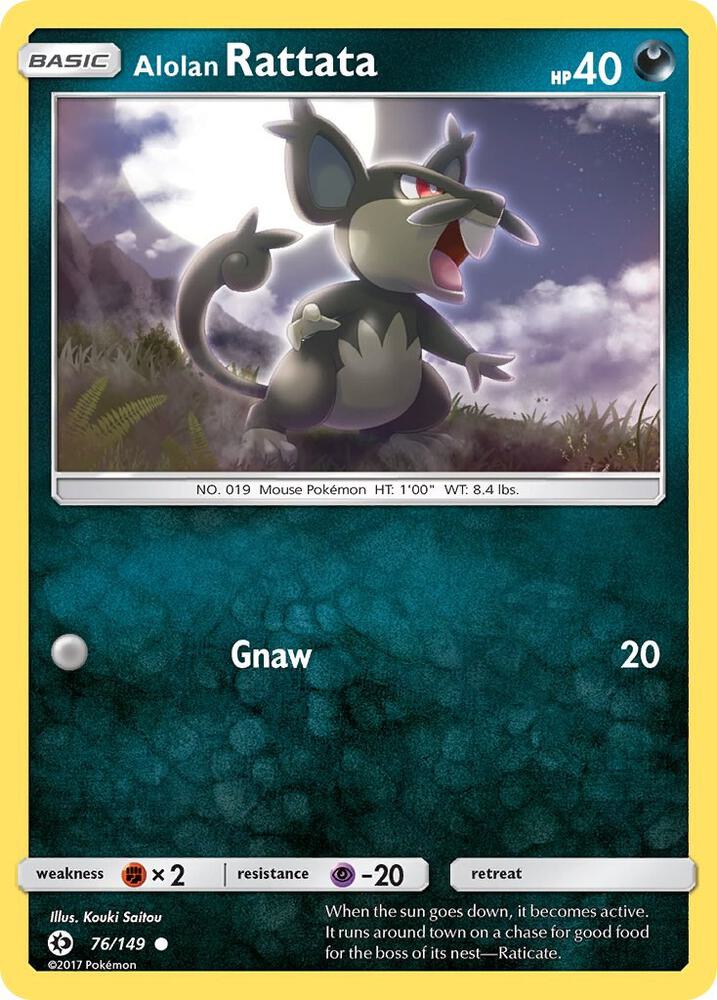Alolan Rattata - SM Base Set