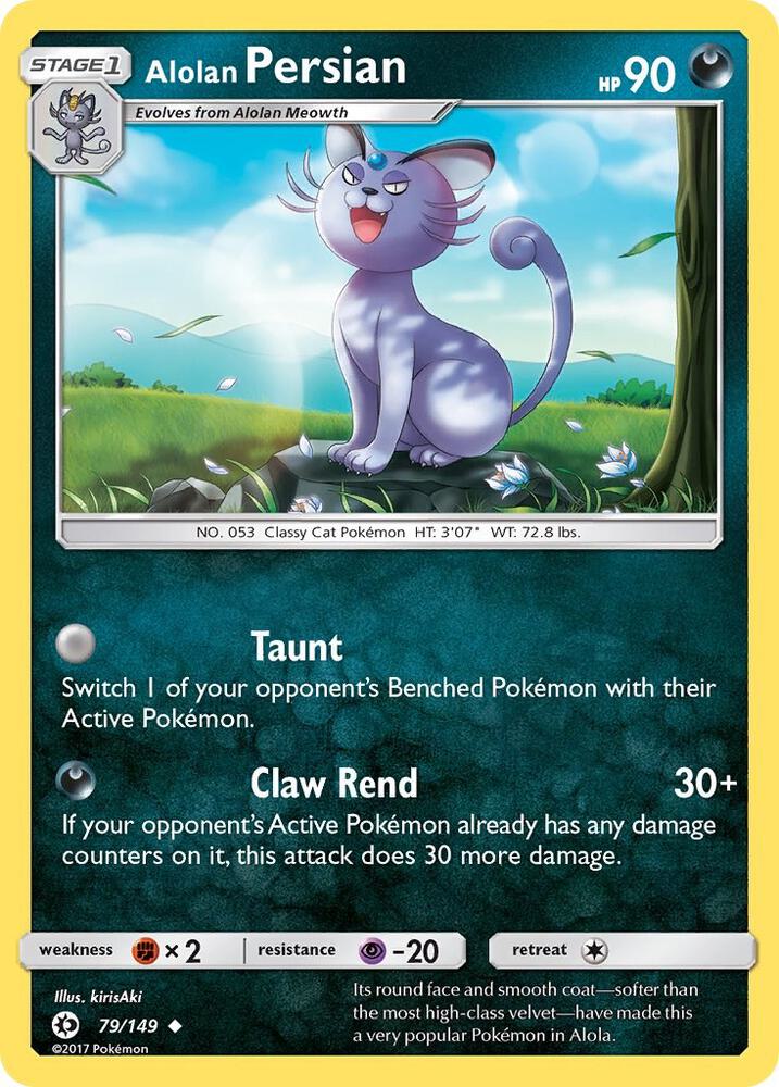 Alolan Persian - SM Base Set