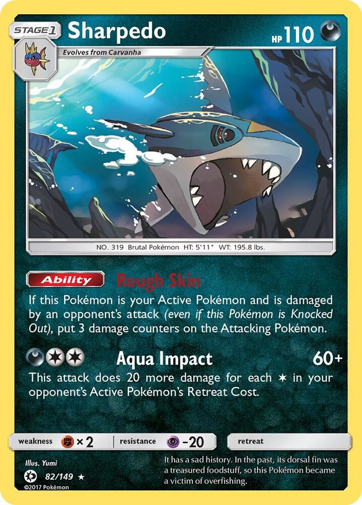 Sharpedo - SM Base Set