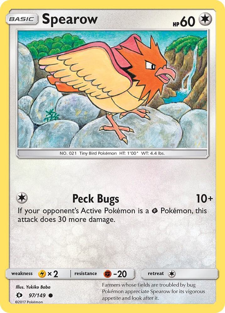 Spearow - SM Base Set