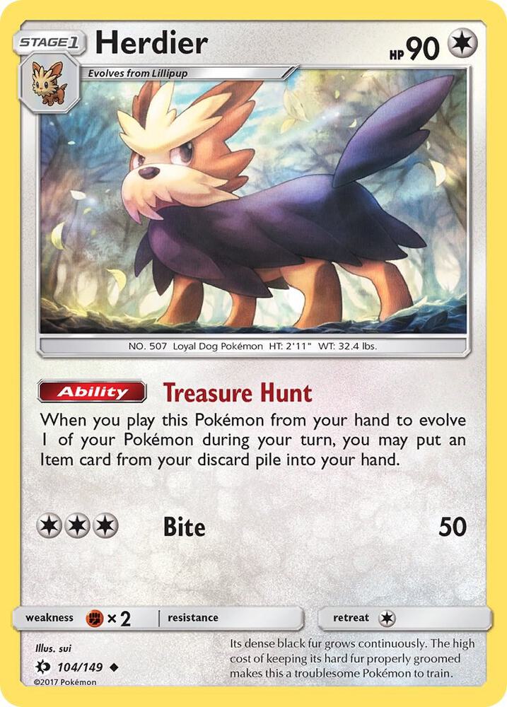 Herdier - SM Base Set
