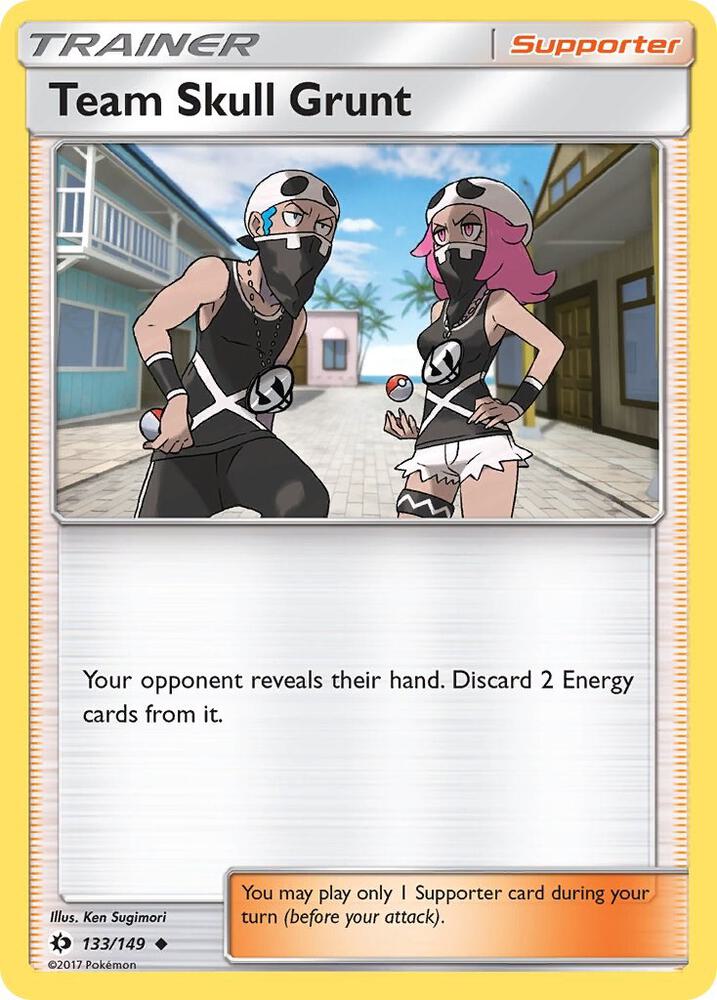Team Skull Grunt - SM Base Set
