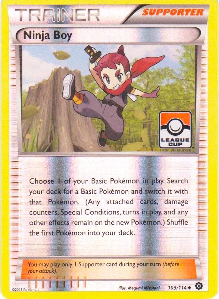 Ninja Boy - 103/114 (League Cup) - League & Championship Cards