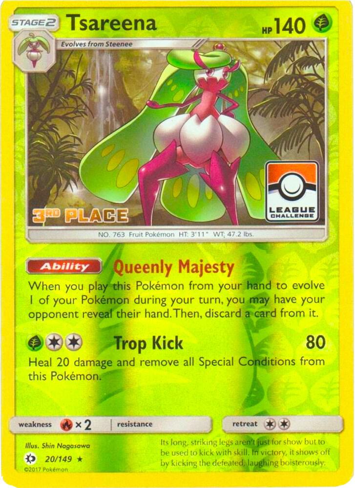 Tsareena (League Challenge) [3rd Place]