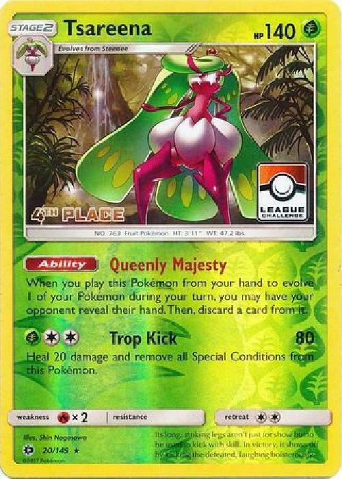 Tsareena (League Challenge) [4th Place]