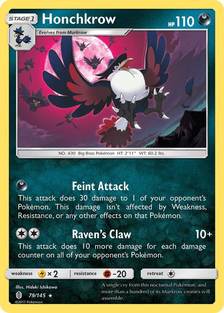 Honchkrow - SM - Guardians Rising