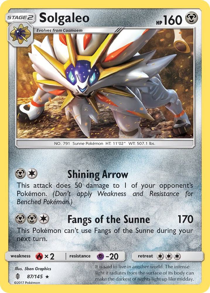 Solgaleo - SM - Guardians Rising