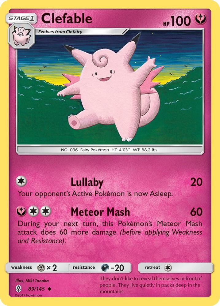 Clefable - SM - Guardians Rising