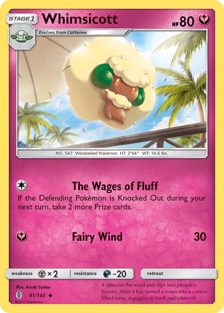 Whimsicott - SM - Guardians Rising