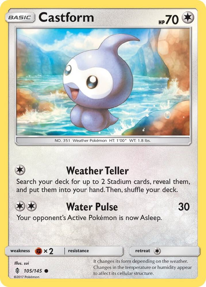 Castform - SM - Guardians Rising