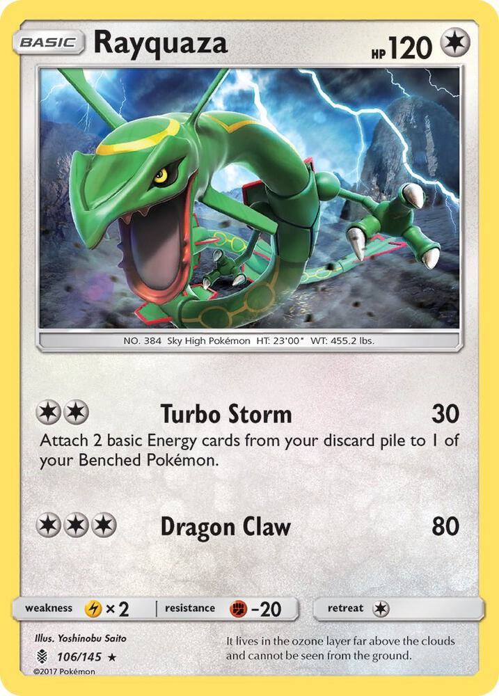 Rayquaza - SM - Guardians Rising