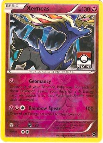 Xerneas - 81/114 (Pokemon League) - League & Championship Cards