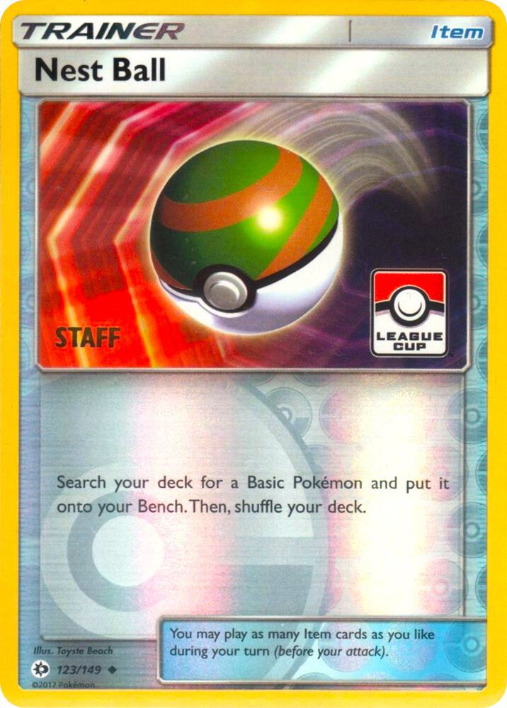 Nest Ball - 123/149 (League Cup) [Staff] - League & Championship Cards