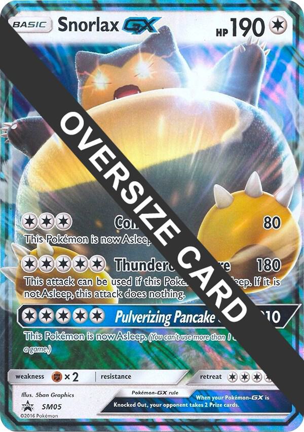 Snorlax GX - SM05 - Jumbo Cards