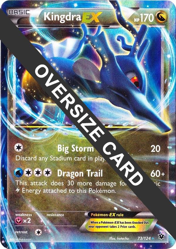Kingdra EX - 73/124 - Jumbo Cards