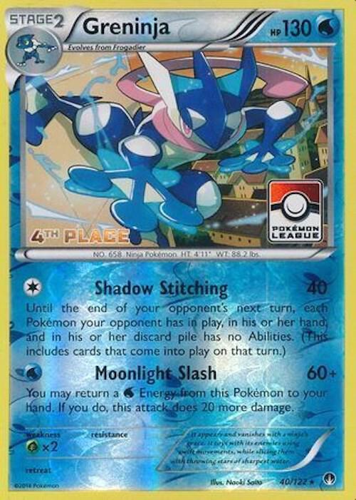 Greninja (Pokemon League) [4th Place]