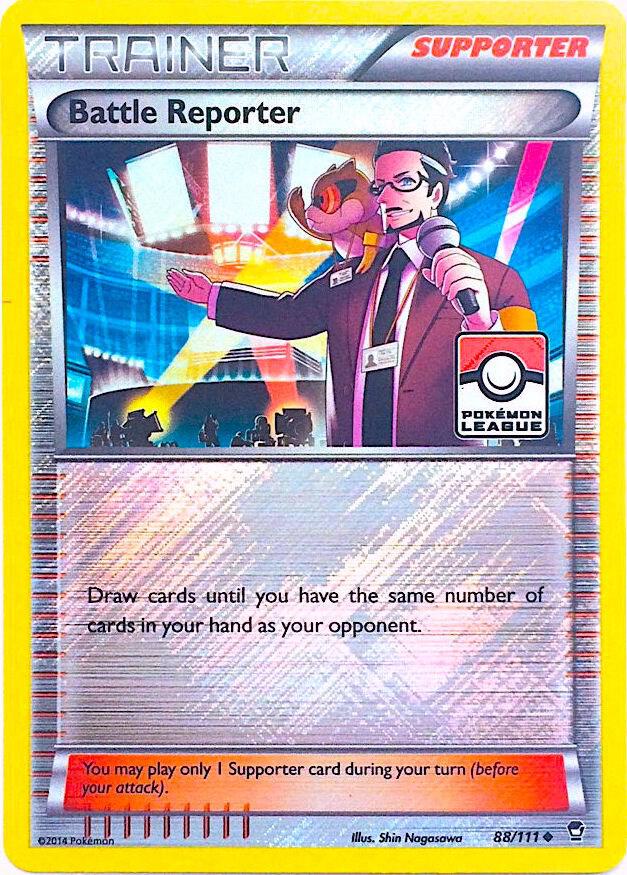Battle Reporter - 88/111 (Pokemon League) - League & Championship Cards