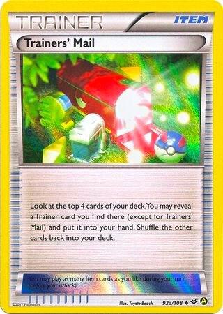 Trainers' Mail - 92a/108 (Holo) - Alternate Art Promos