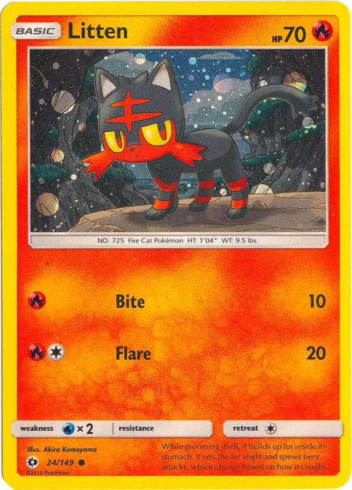Litten (Cosmos Holo)