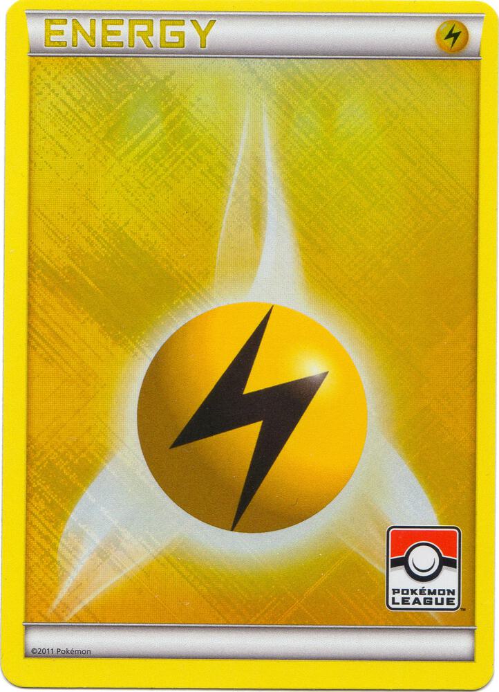 Lightning Energy (2011 Pokemon League) - League & Championship Cards