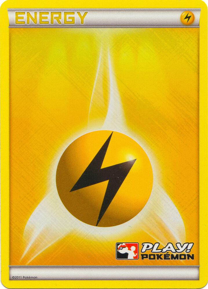 Lightning Energy (2011 Play! Pokemon) - League & Championship Cards