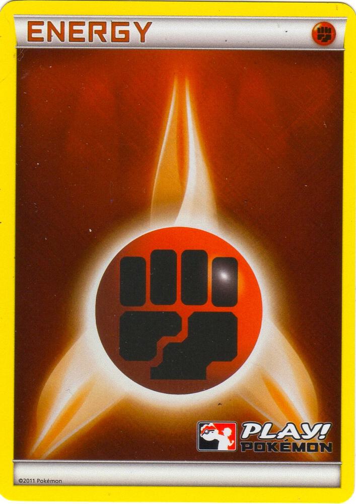 Fighting Energy (2011 Play! Pokemon) - League & Championship Cards