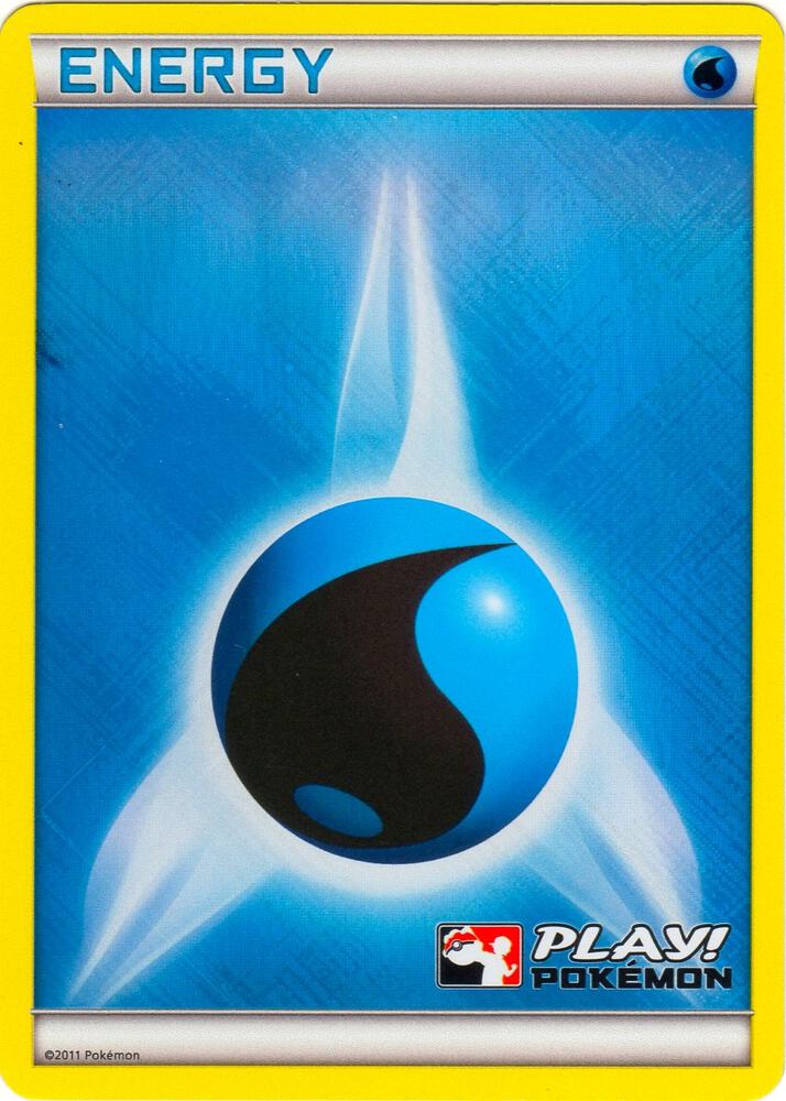 Water Energy (2011 Play! Pokemon) - League & Championship Cards