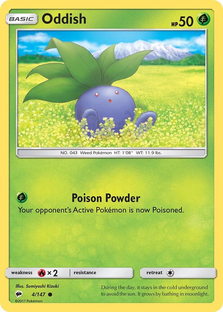 Oddish - SM - Burning Shadows