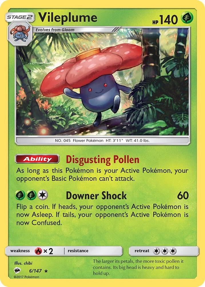 Vileplume - SM - Burning Shadows