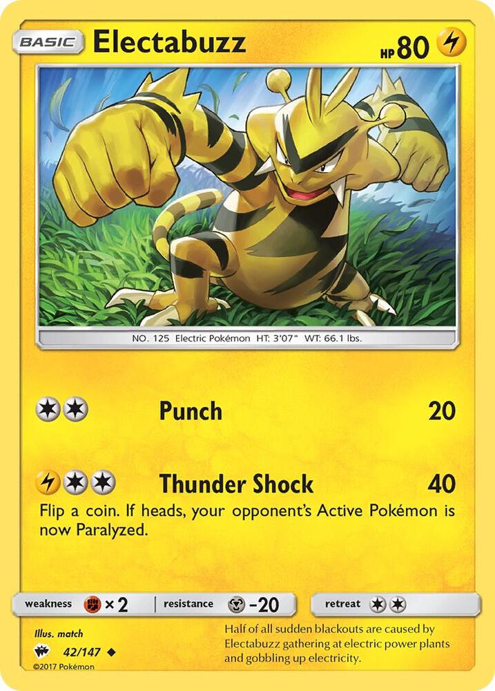 Electabuzz - SM - Burning Shadows